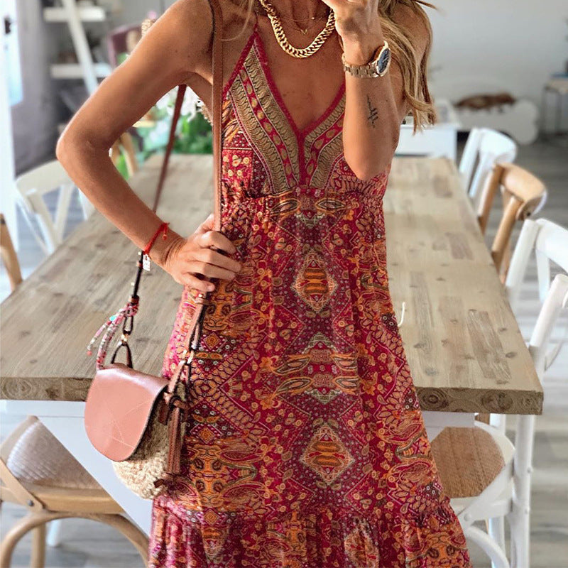 Robe bohème - Santorin