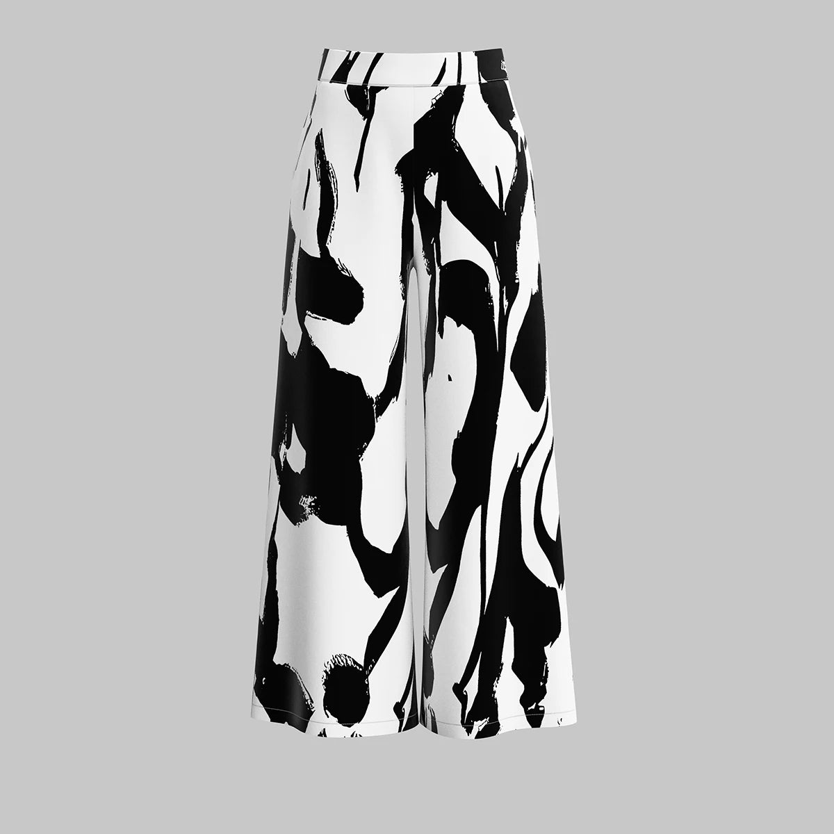 Graffipants - Pantalon Fluide Motif Abstrait