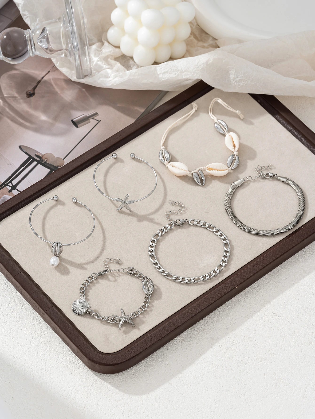 Trésors d’Été – Set de Bracelets Bohème