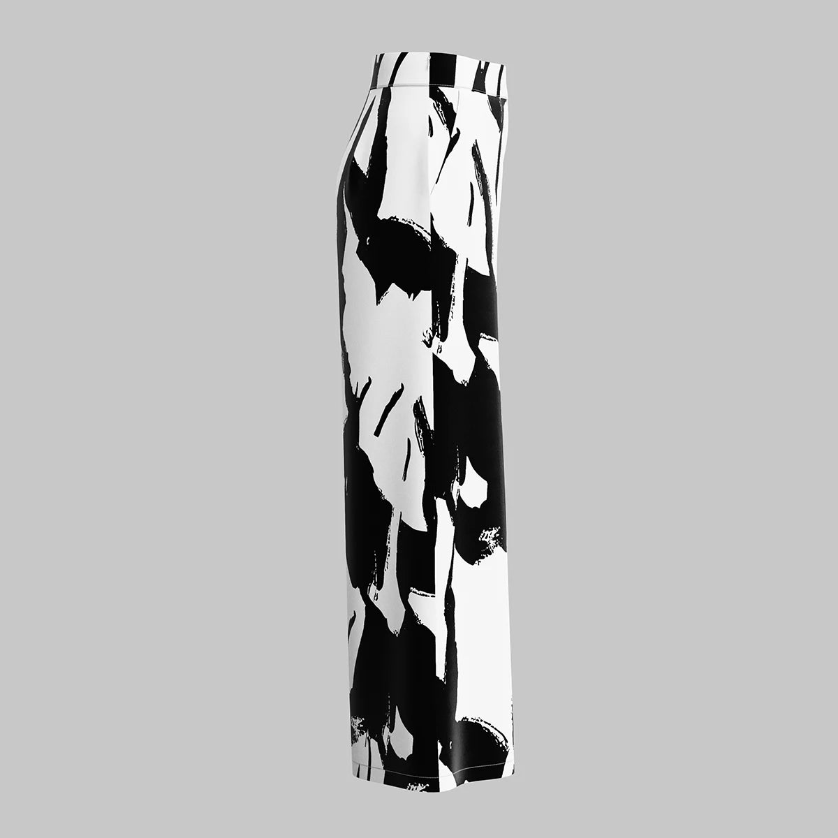 Graffipants - Pantalon Fluide Motif Abstrait
