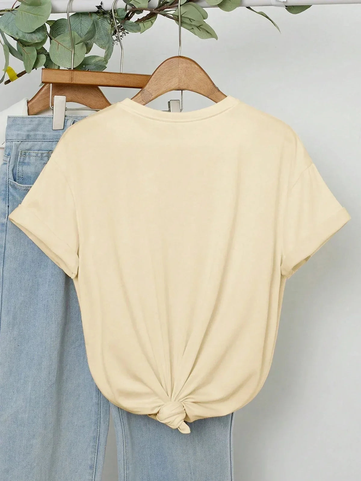 🌊 T-shirt “Shell & Bow” – Esprit Bord de Mer 🐚