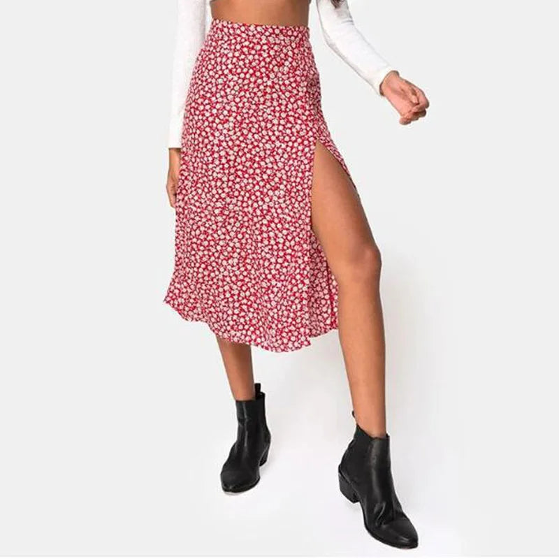 Slit & Chic – Jupe Fendue Ultra-Légère