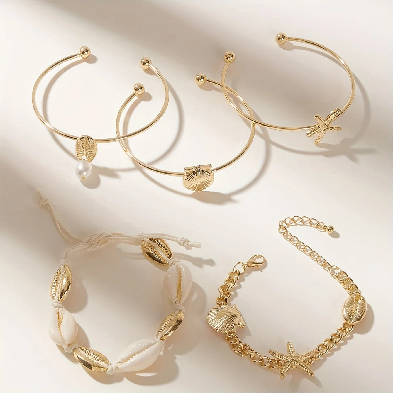 Trésors d’Été – Set de Bracelets Bohème