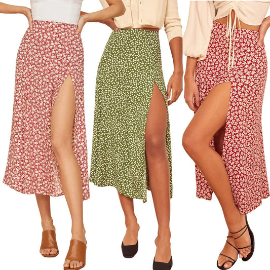 Slit & Chic – Jupe Fendue Ultra-Légère