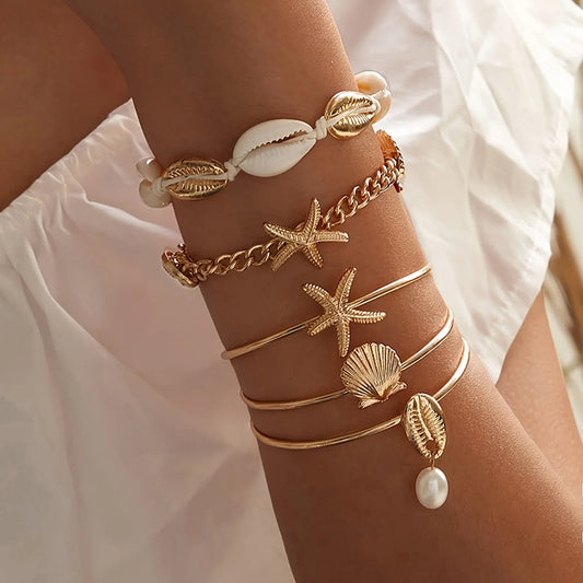 Trésors d’Été – Set de Bracelets Bohème